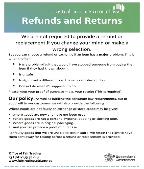 Return Policy